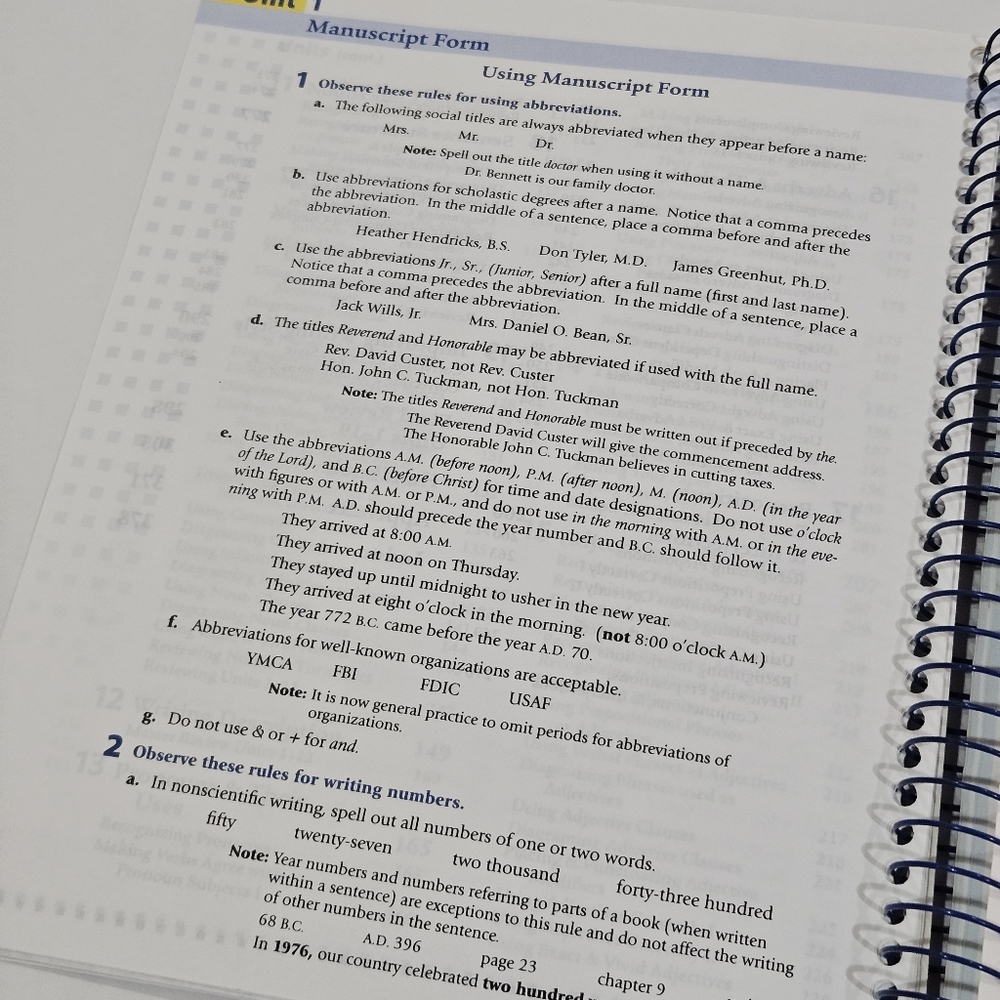 Abeka Grammar & Composition II Fifth Edition Work-Text Teacher Key, GUC - Picture 13 of 16